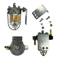 Charger l'image dans la galerie, FS10.5 - Filtre à carburant de style Porsche 550 Spyder modifié par Malpassi-Fibersteel pour réplique de Porsche 550 Spyder