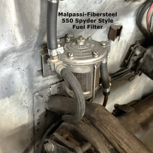 Charger l'image dans la galerie, FS10.5 - Filtre à carburant de style Porsche 550 Spyder modifié par Malpassi-Fibersteel pour réplique de Porsche 550 Spyder