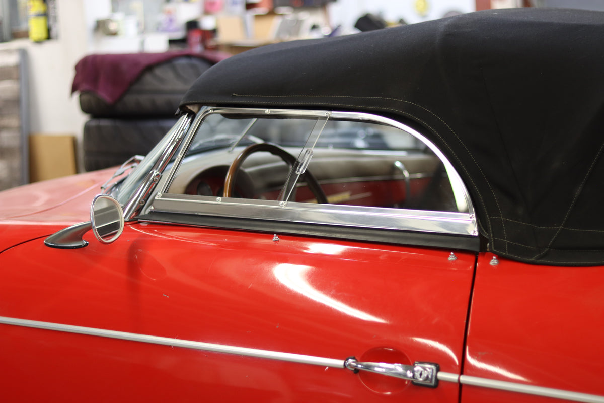 Sliding Side Windows for 356 Speedster with Soft Top – FIBERSTEEL