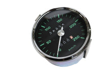 Bild in Galerie-Viewer laden, GA02 – Original wiederaufbereiteter VDO 100-mm-Tachometer im Porsche 550 Spyder-Stil