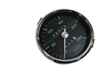 Bild in Galerie-Viewer laden, GA02 – Original wiederaufbereiteter VDO 100-mm-Tachometer im Porsche 550 Spyder-Stil