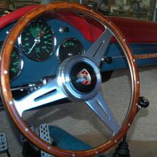 Charger l'image dans la galerie, FE015 - Bouton de klaxon encastré OEM Porsche de 82 mm avec grand écusson Porsche