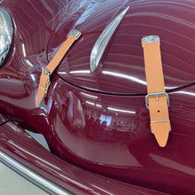 Load image into Gallery viewer, BET/B - 356 GT Style Leather Front Hood Straps Kit