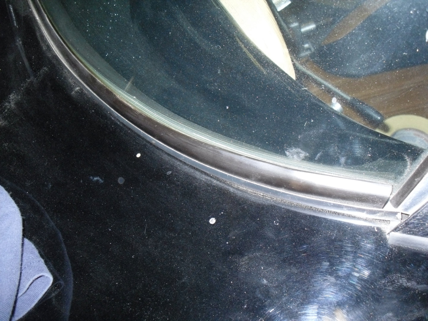 WSS2 - Joint en caoutchouc de pare-brise inférieur pour Porsche 550 Spyder Replica & Porsche 356 Speedster avec pare-brise en verre