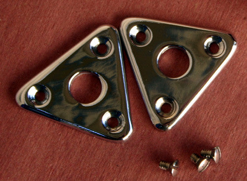 HA42 - Plaque de recouvrement de loquet de capot avant en acier inoxydable poli, ensemble de 2 pièces pour réplique Porsche 550 Spyder