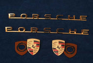 #SC16 - 550 Porsche Script, Crest Liner x2 Porsche Crest