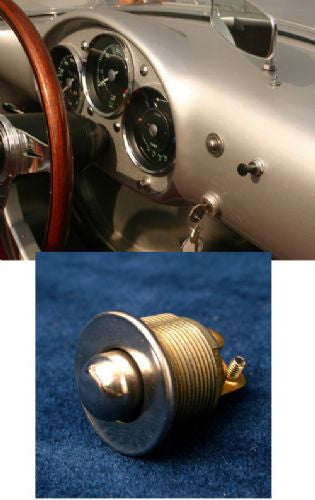 EL6 - Reproduction Porsche 550 Spyder Bouton-poussoir de démarrage pour réplique Porsche 550 Spyder
