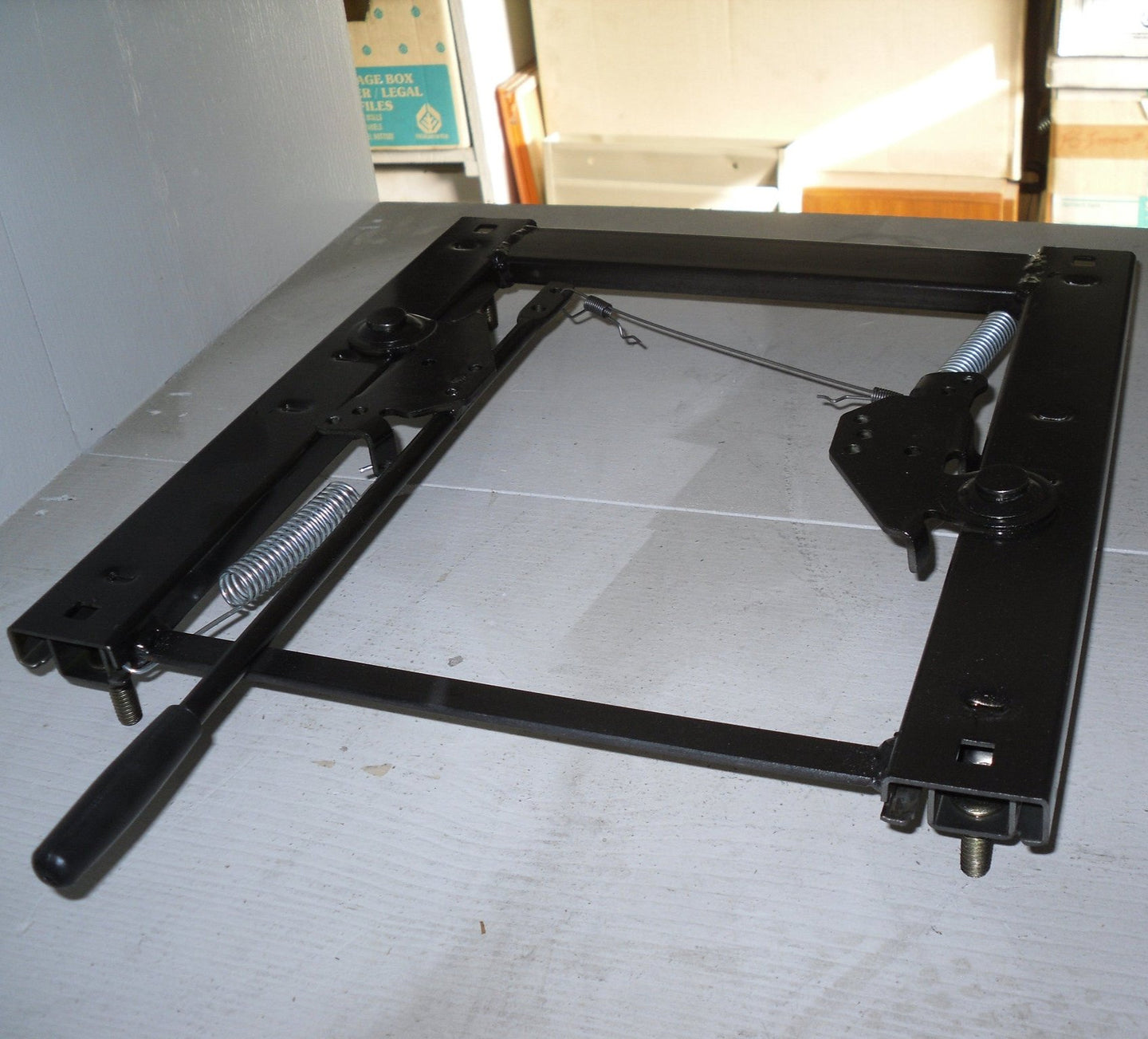 SSF - Cadre de siège en fibre d'acier avec rails de siège à double verrouillage pour réplique Porsche 550 Spyder