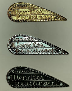 Wendler Body Badges (set of 2)